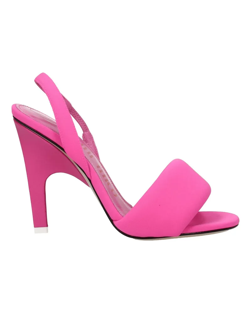 ATTICO Attico Damens Rem Sandalen Stoff Rosa/Geranium -