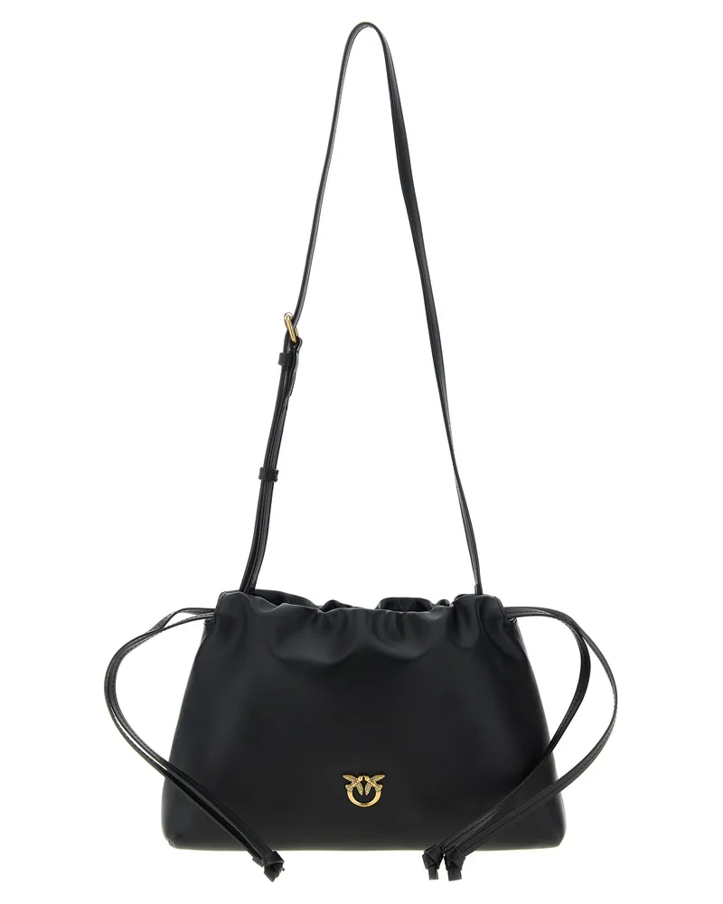 Pinko Mini Lederkupplung Black