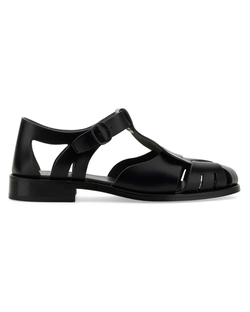 HEREU Hieru Sandale "Pfirsich Black
