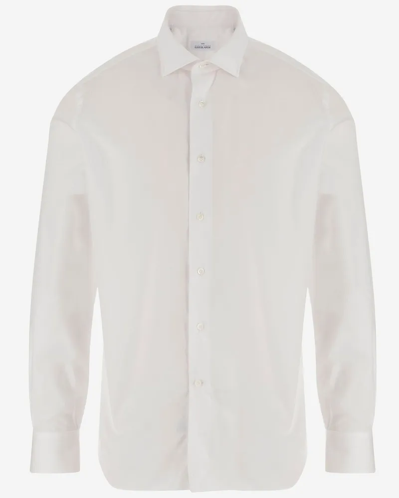 Gherardi Baumwollhemd White