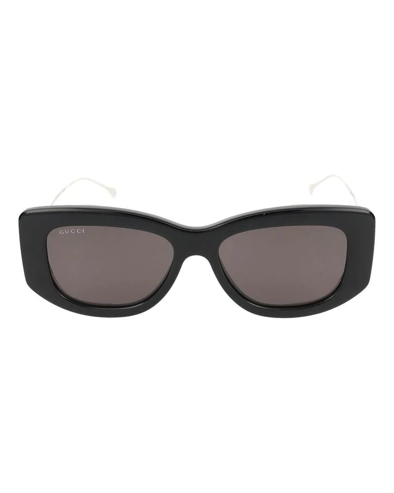 Gucci Sonnenbrille  GG1566 S 001 schwarzes Goldgrau /17/120 001