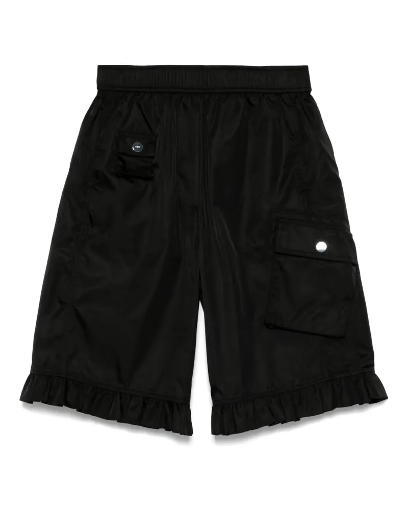 Ganni Nylon Shorts Black