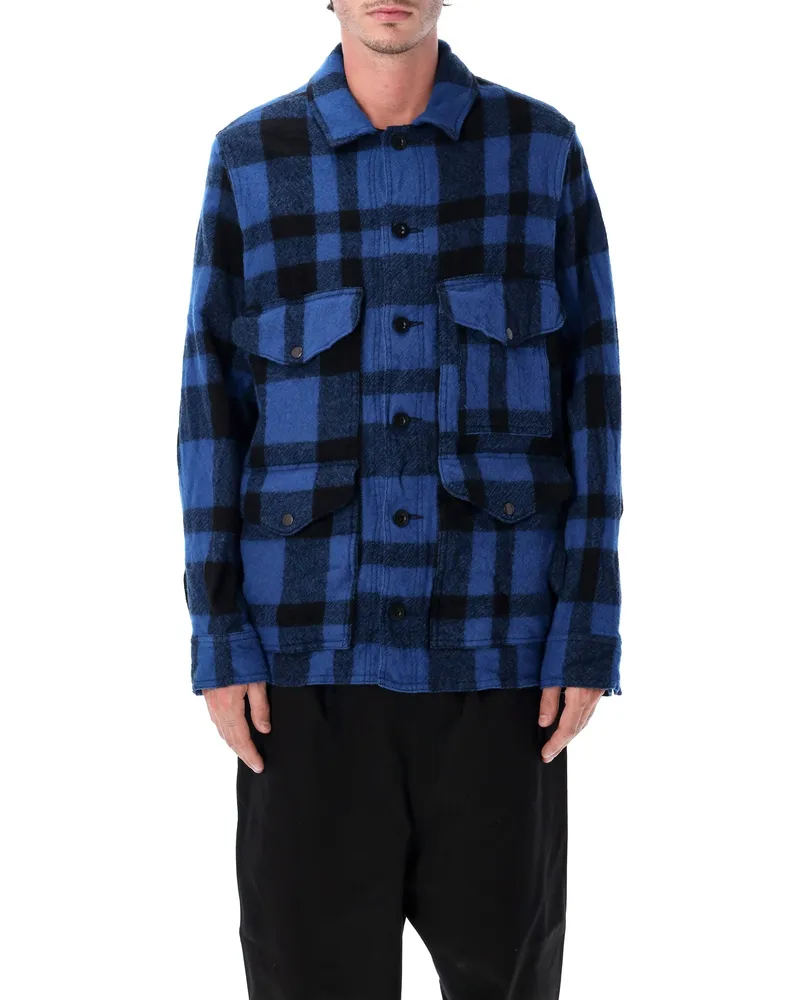 Junya Watanabe Coats Blau Blue