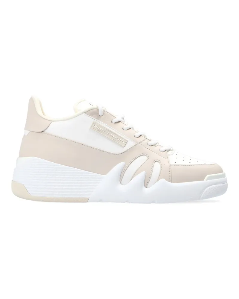 Giuseppe Zanotti Talon Leder -Sneaker Weiß