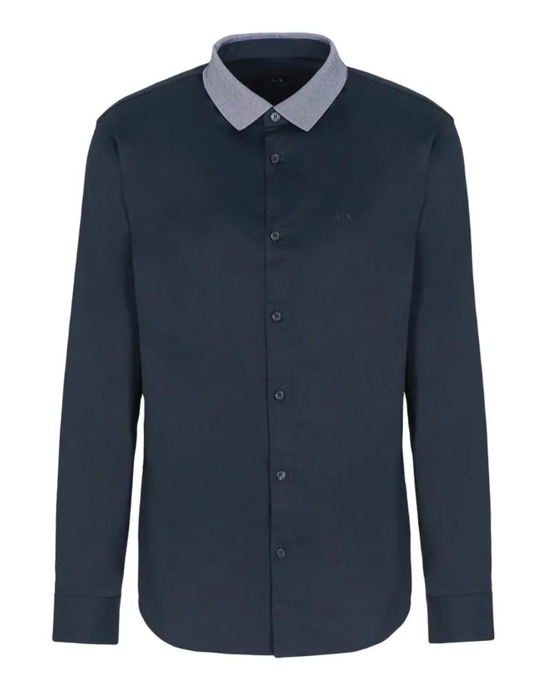 Armani Exchange Shirts blau Blue