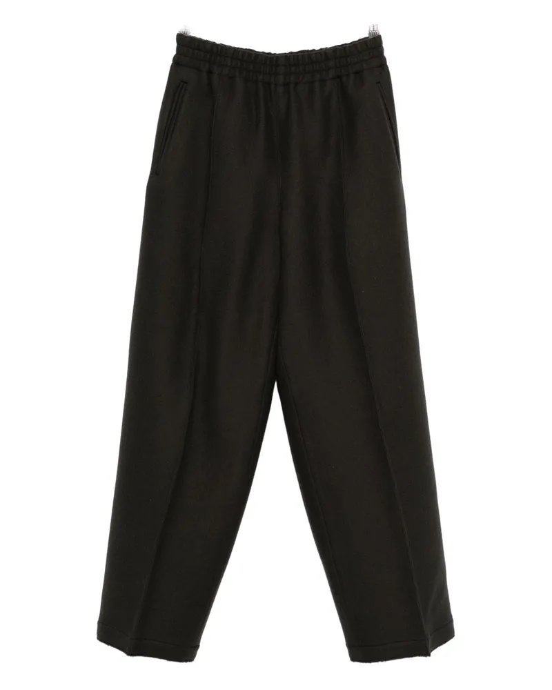 AMI Paris Wolle Weitbeinhose Grey