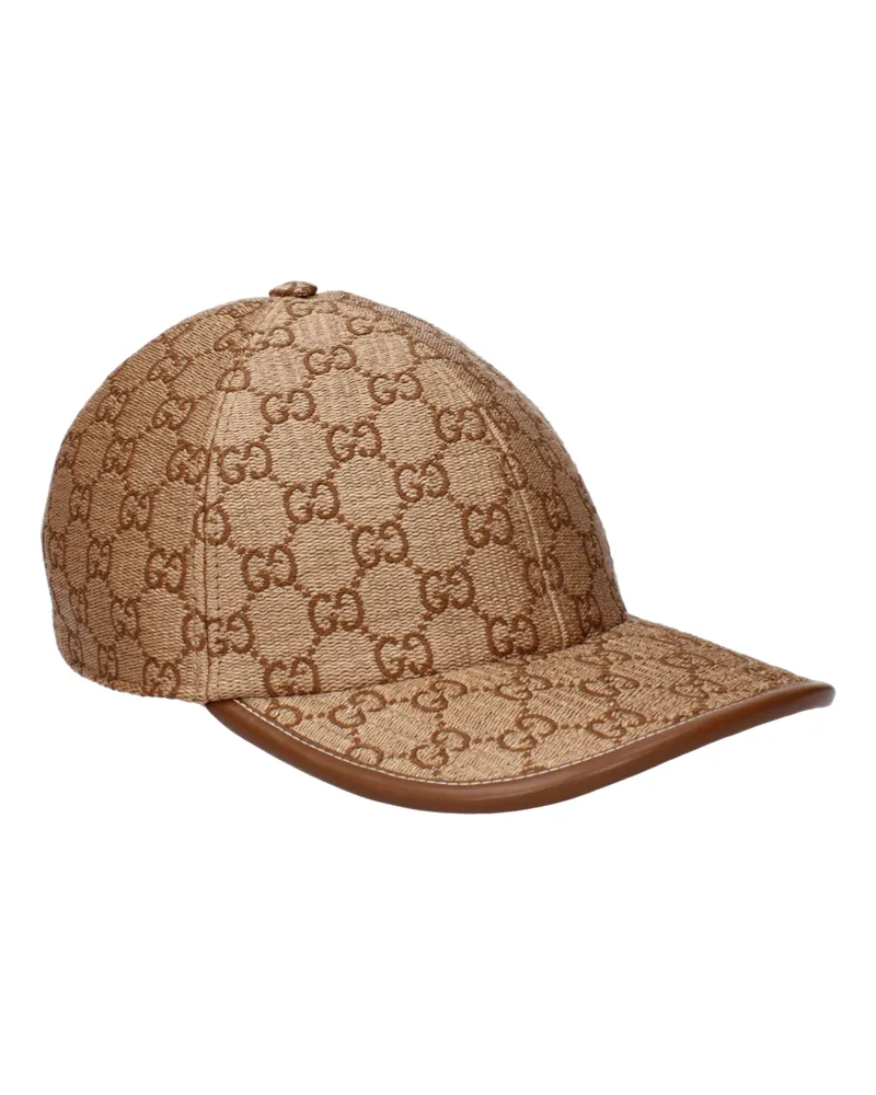 Gucci Damens Strohhut Beige/Camel -