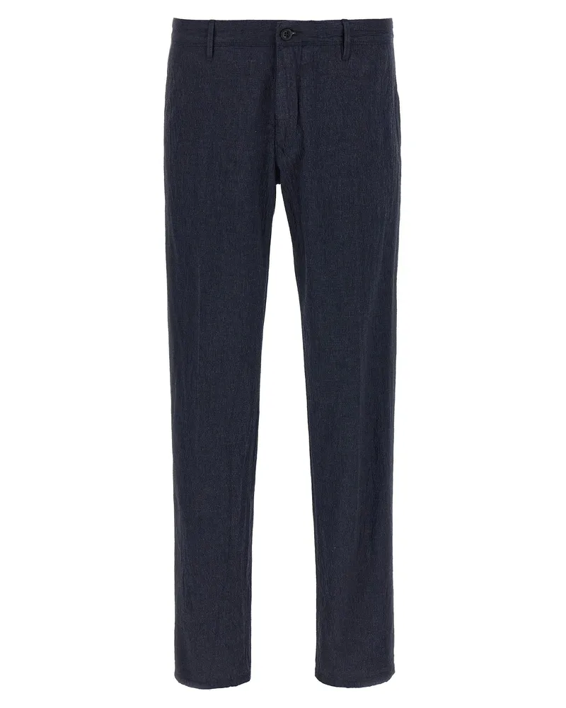 Incotex Tricochino -Baumwollhose Blue