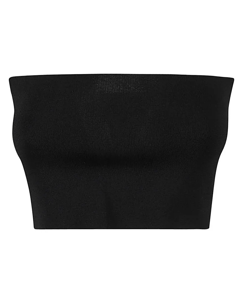 Liviana Conti Viskose Bandeau Top Black