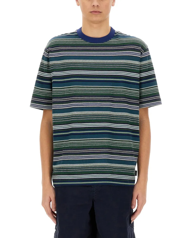 Paul Smith PS von Paul Smith gestreiftes T -Shirt Multicolour
