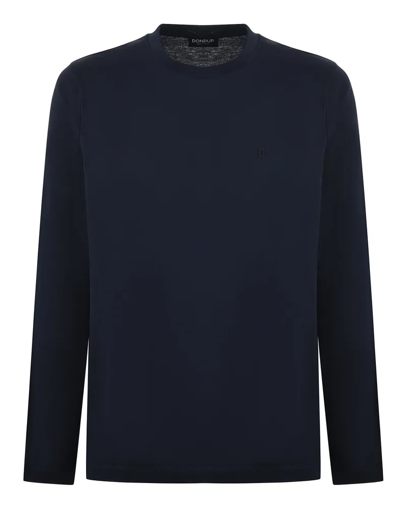 Dondup Baumwoll -T -Shirt Blue