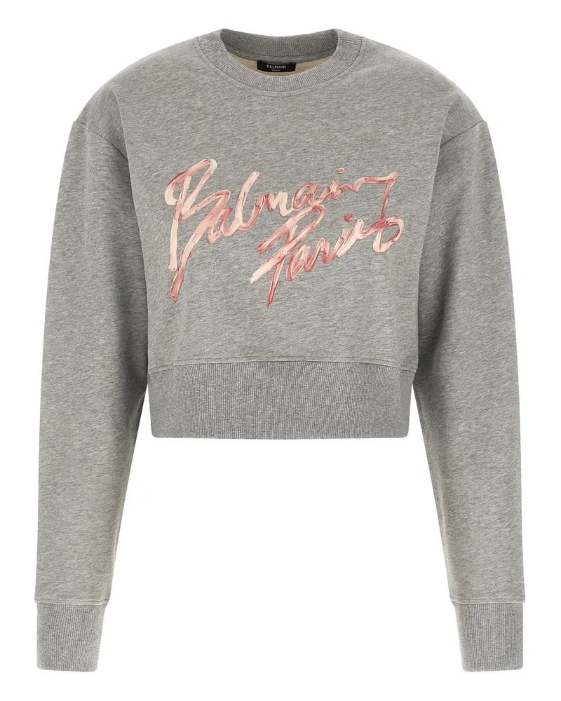 Balmain Sweatshirt „Balmain Paris Gray