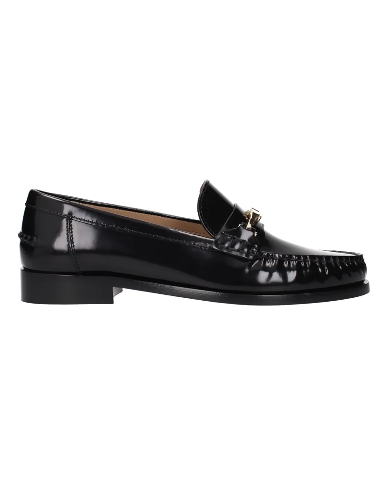 Ferragamo Damens Harry Leder-Loafer Schwarz -