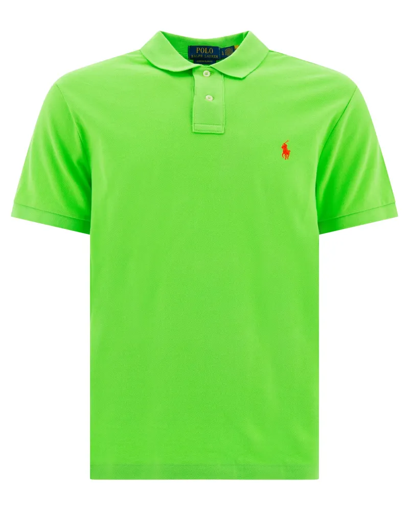Ralph Lauren Piqué-Poloshirt Green