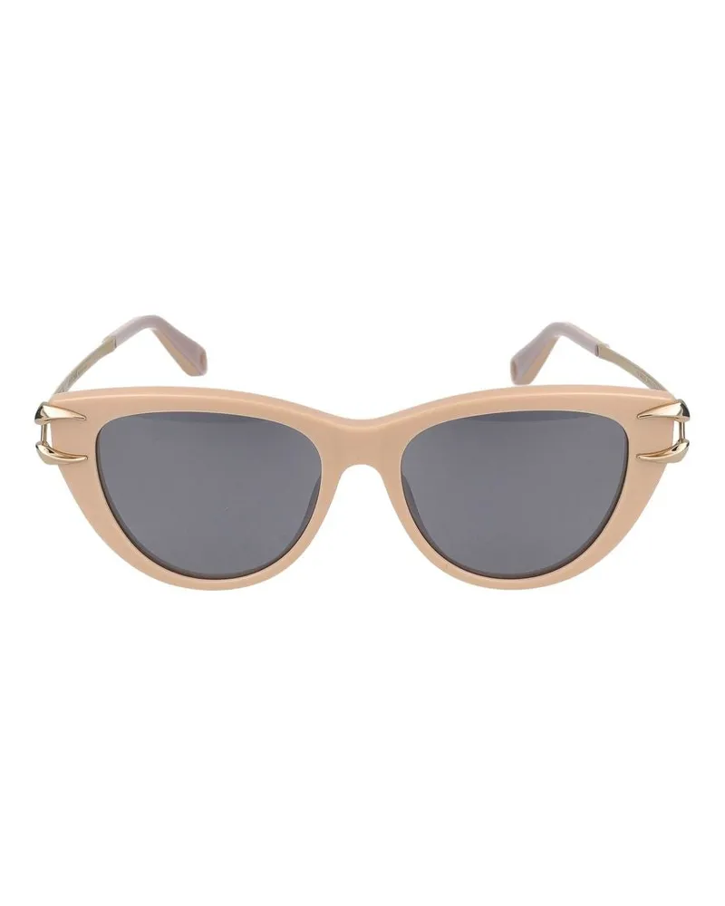 Roberto Cavalli Sonnenbrille  SRC031 9 LHX Beige Cipria Pieno Lucido /17/145 9lhx