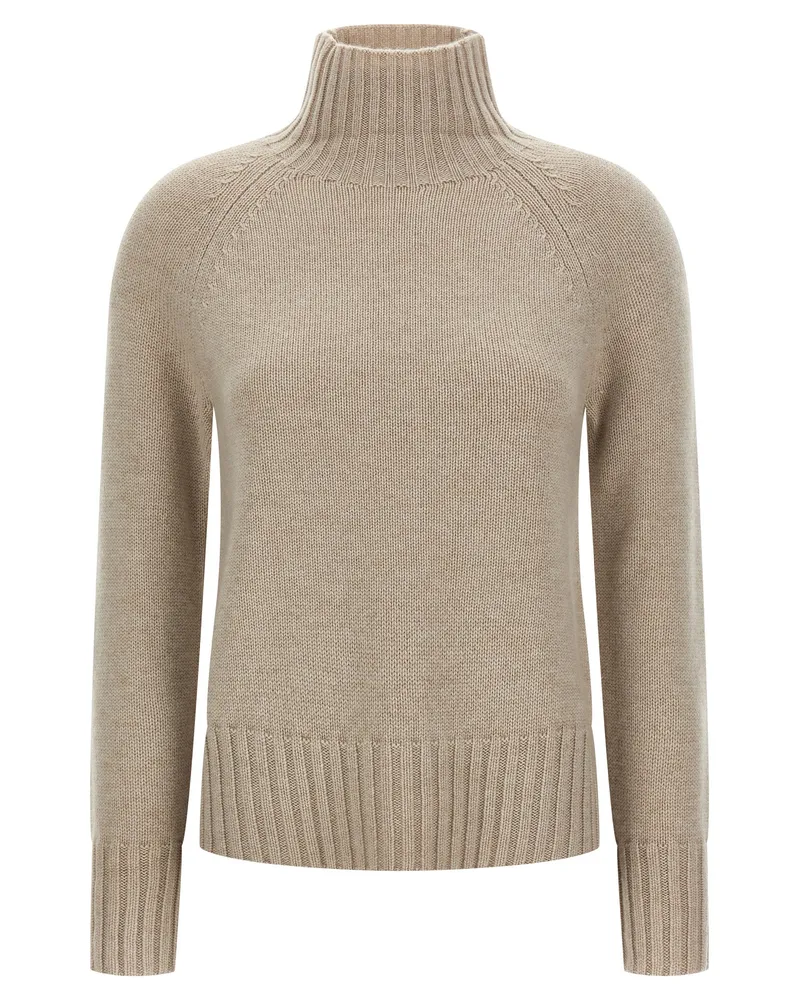 Max Mara Rollkragenpullover „Mantova“ von Max Mara Beige
