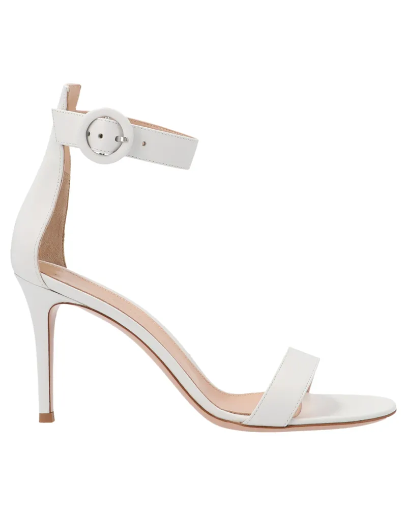 Gianvito Rossi Portofino“-Sandalen White