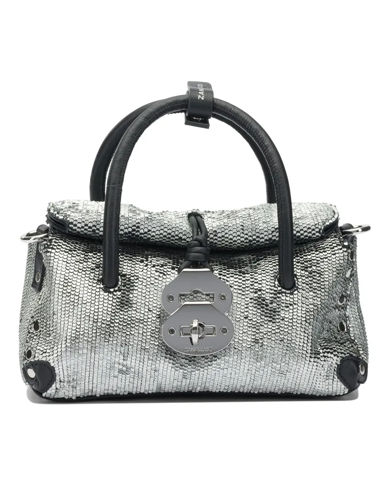 Zanellato Dotta“ Handtasche Silver