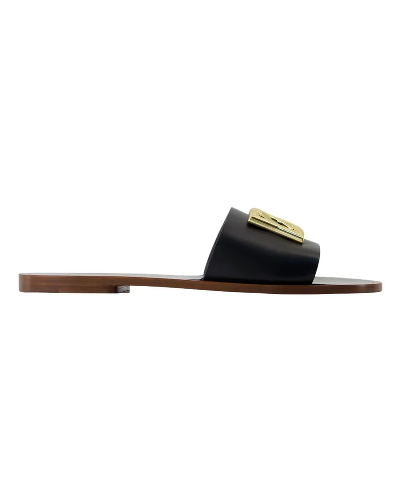 Dolce & Gabbana Gruppo 53 Sandalen  Leder schwarz Black