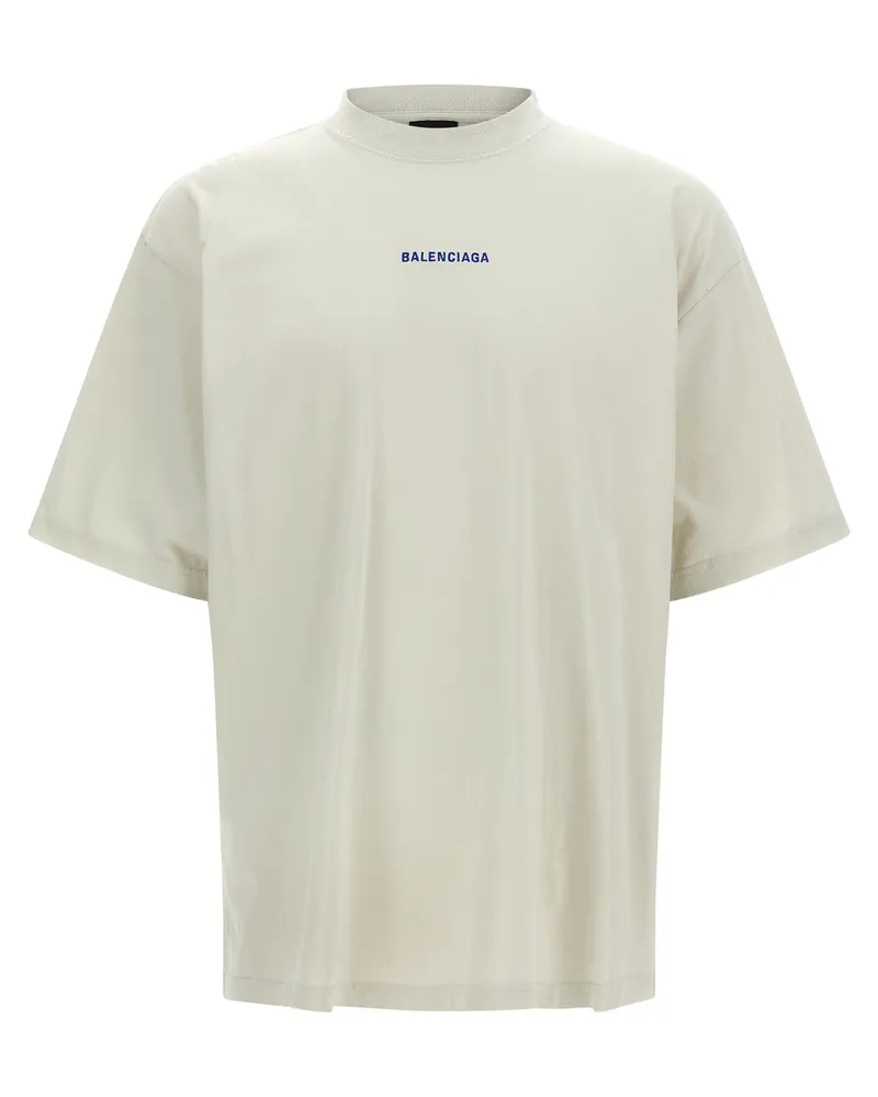 Balenciaga Balenciaga Back“ T-Shirt Beige