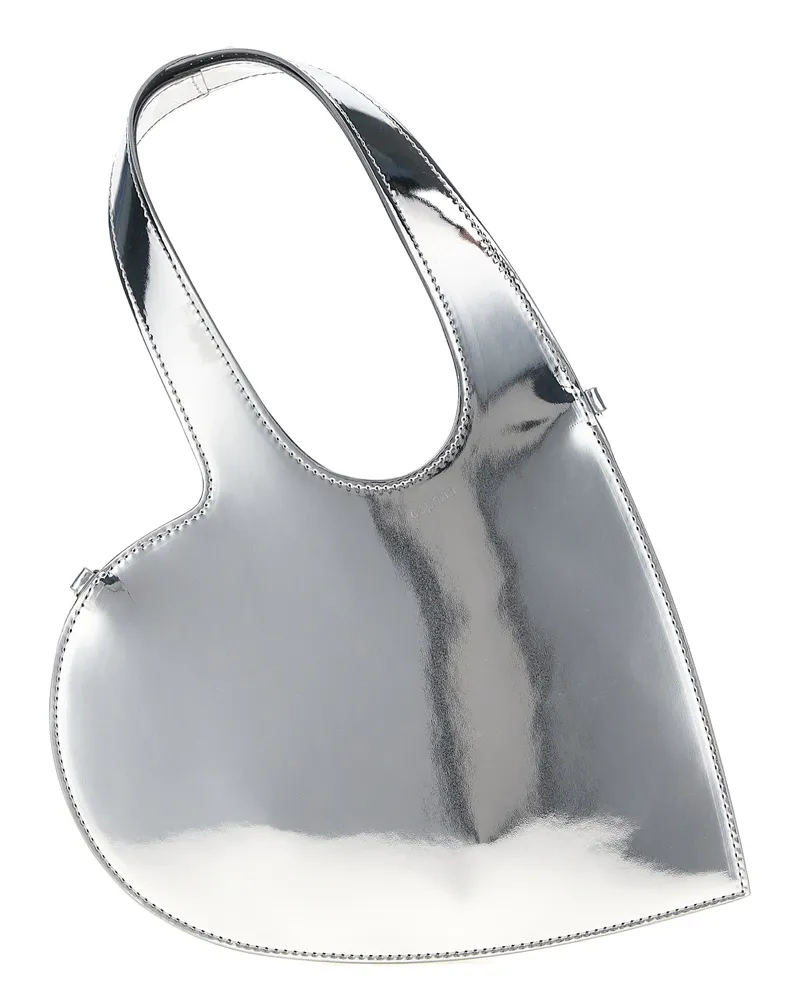 COPERNI Baby Heart' Handtasche Silver