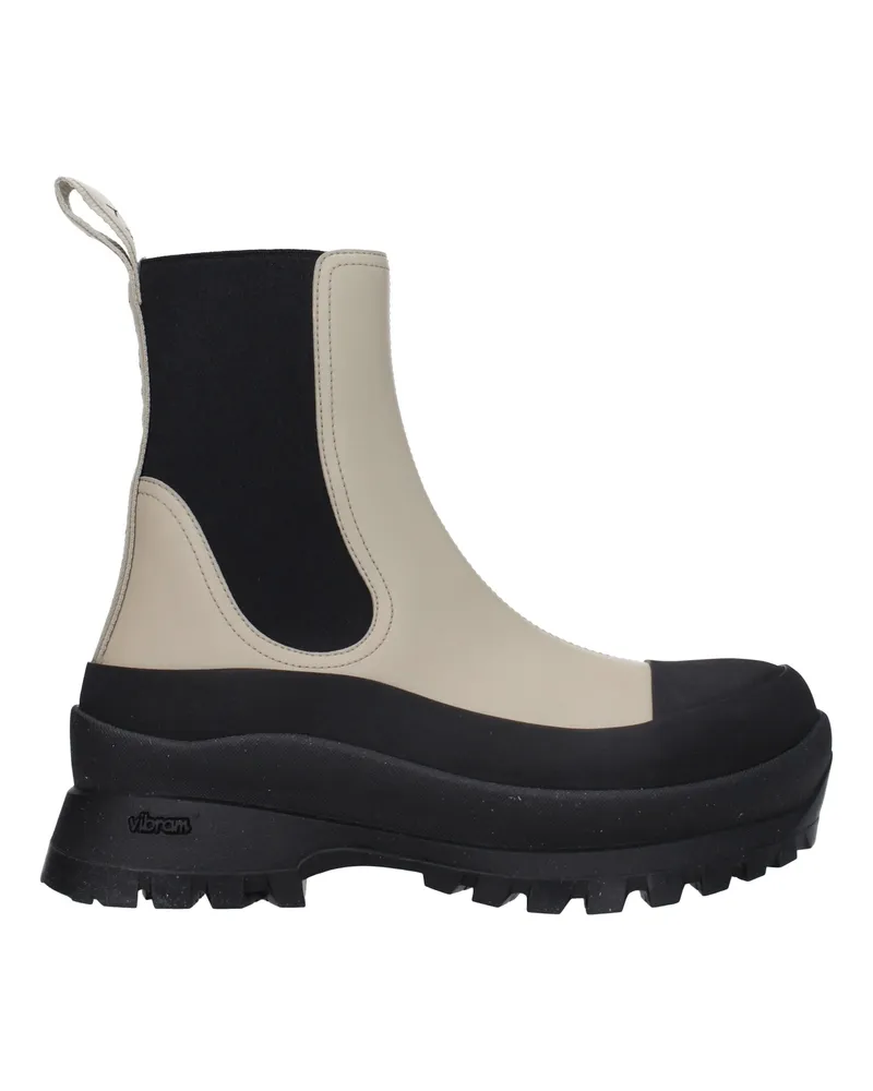 Stella McCartney Frauen 's Vibram -Stiefel Öko -Lederschwarz/Maulwurf -