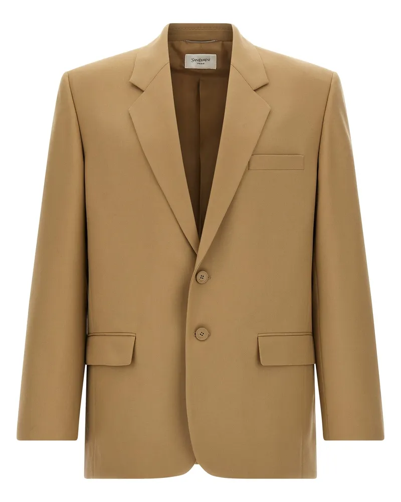 Saint Laurent Yves' Blazer Beige