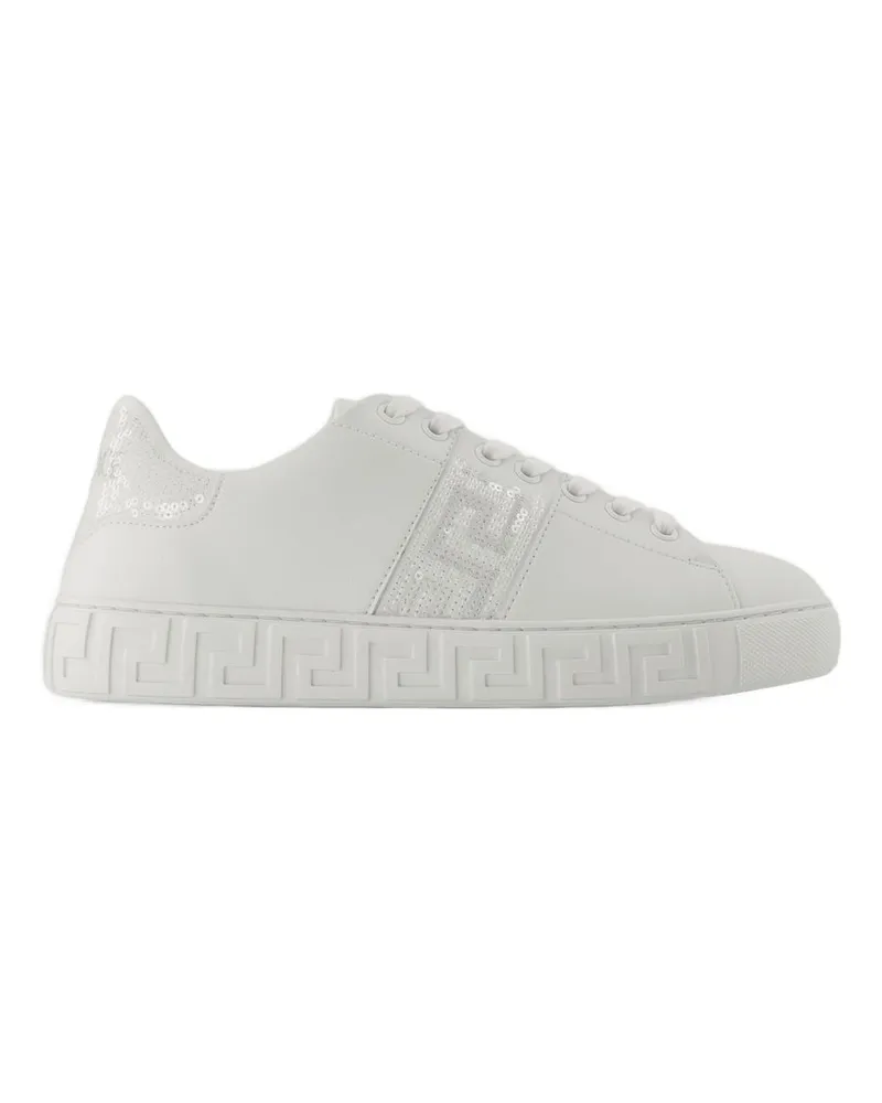 Versace Turnschuhe  Cotton White White