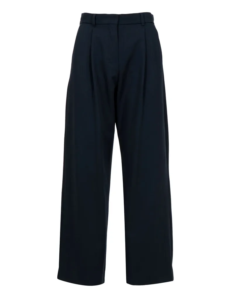 Max Mara Hose Blau Blue