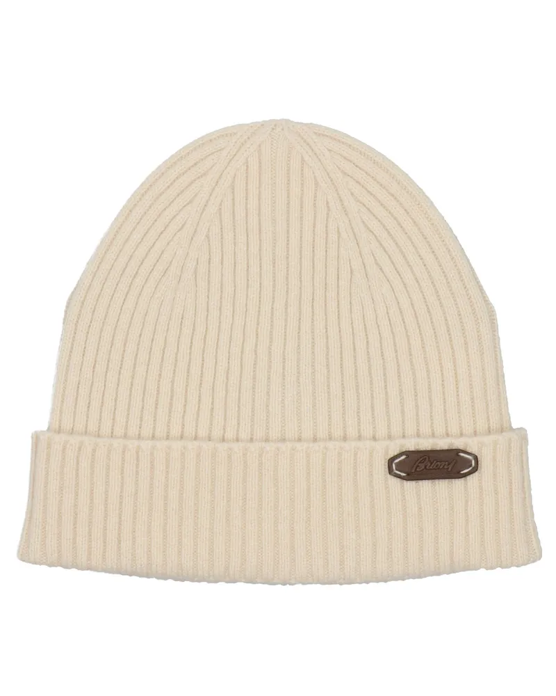 Brioni Fisherman ’s Rippen Mützen White