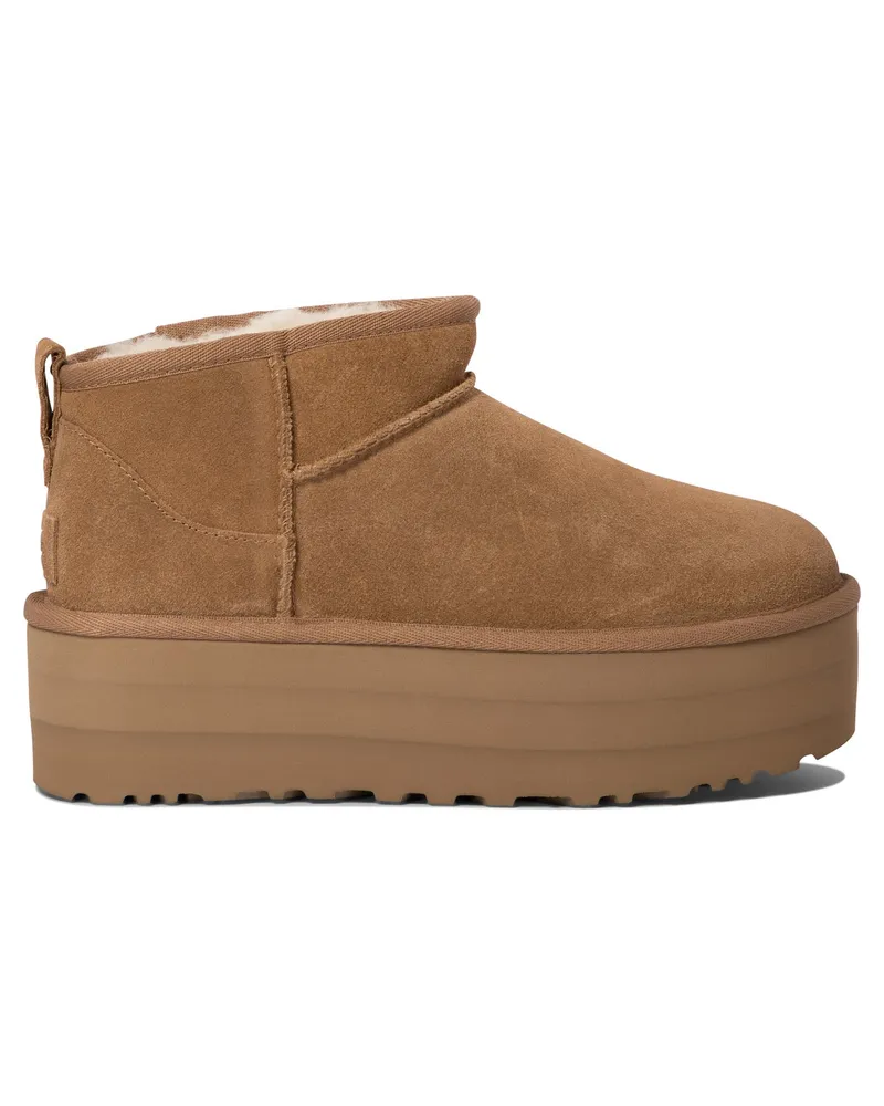 UGG Classic Ultra Mini Platform" Knöchelstiefel Beige