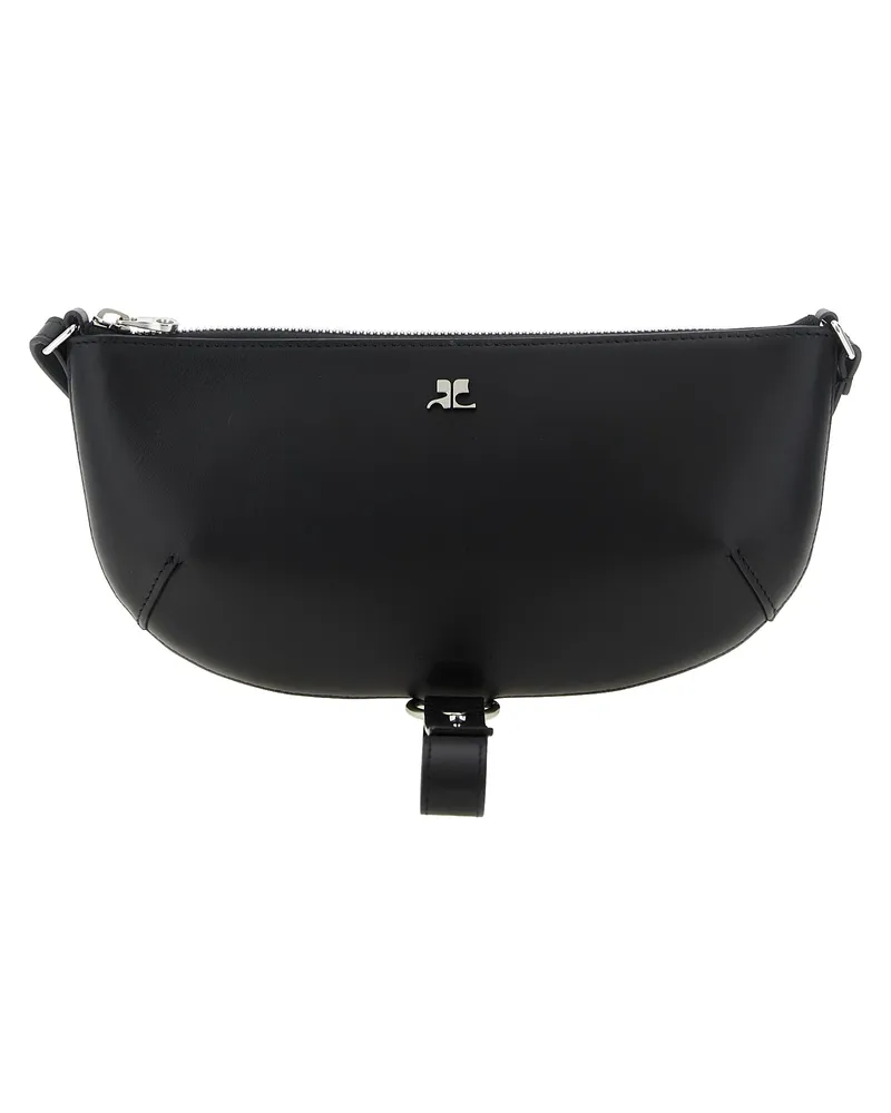 Courrèges Courreves 'Holy Eclipse' Umhängetasche Black