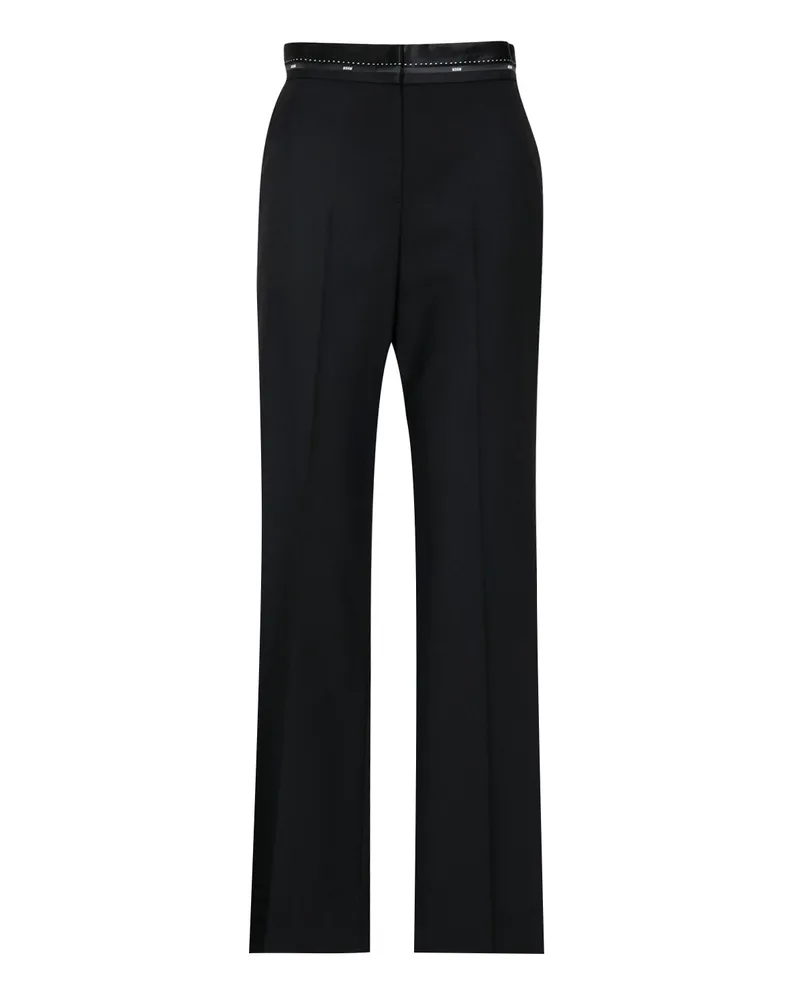 MSGM Hose Schwarz Black