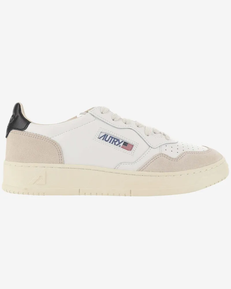 AUTRY niedrige Medaillengewinner Sneaker Red