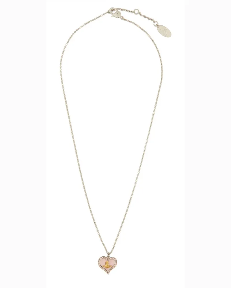 Vivienne Westwood Halskette mit dem Anhänger "Petra Silver