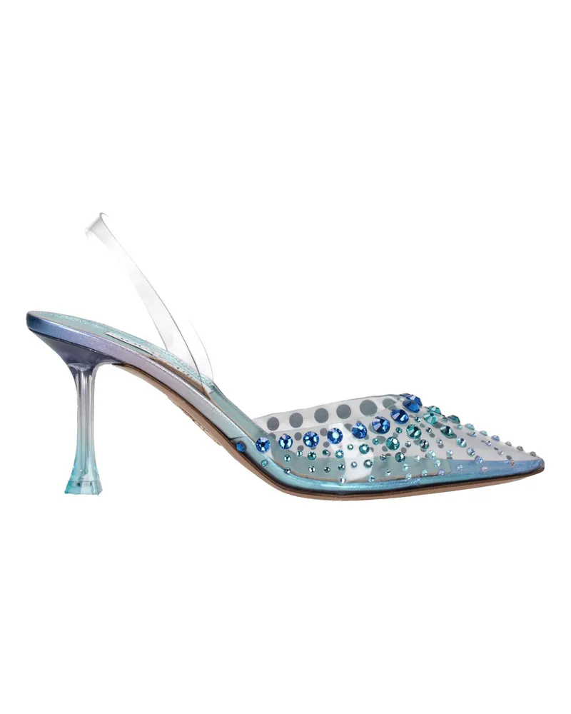 Aquazzura Sandalen Frauen PVC transparent/Himmel -