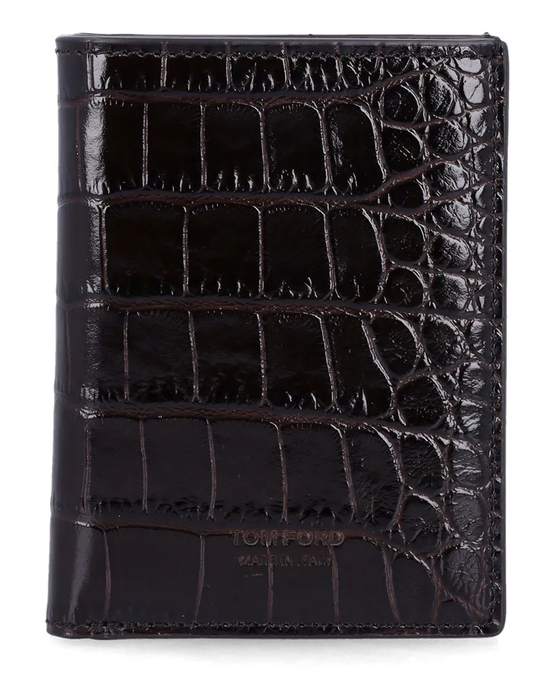Tom Ford Wallets braun Brown