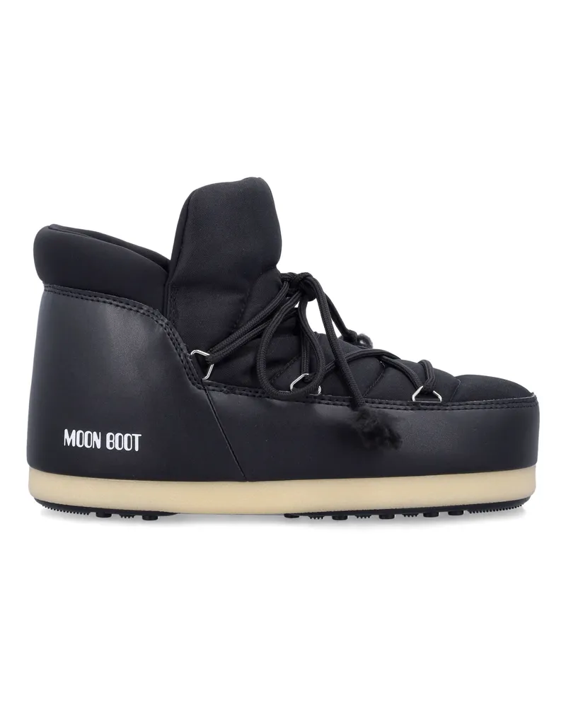 Moon Boot Flache Schuhe Schwarz Black