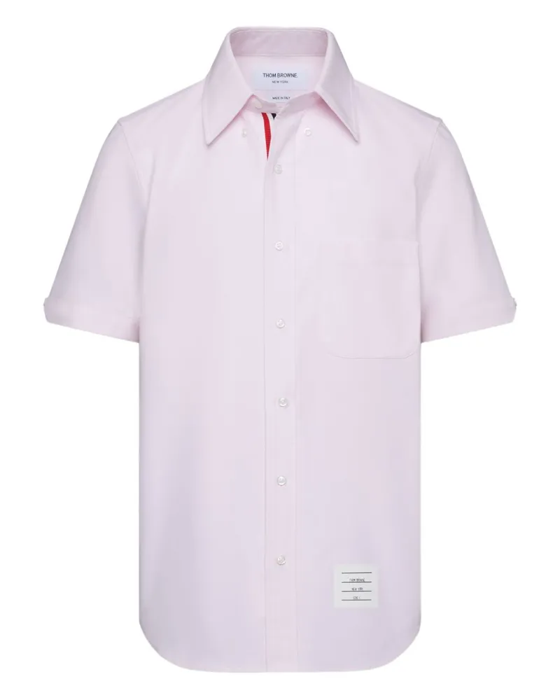 Thom Browne Baumwollhemd Pink