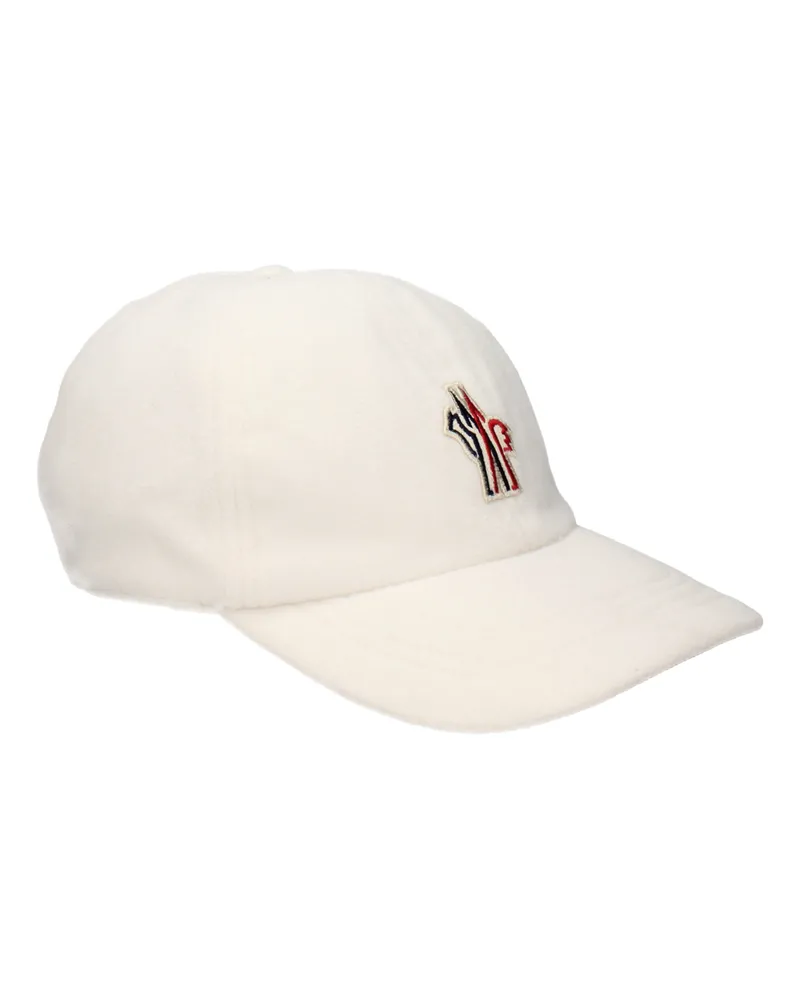 Moncler Herrens Hüte Polyester Weiß/Dirty White -