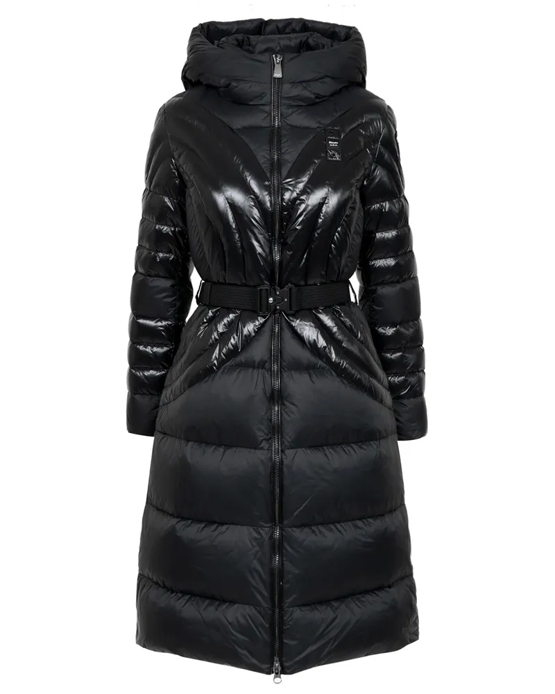 Blauer Mäntel schwarz Black