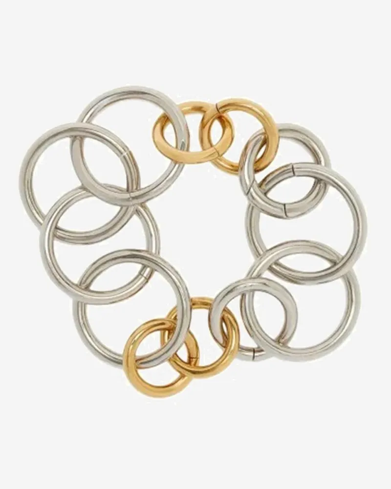 Jil Sander Messing-Kettenarmband Silver