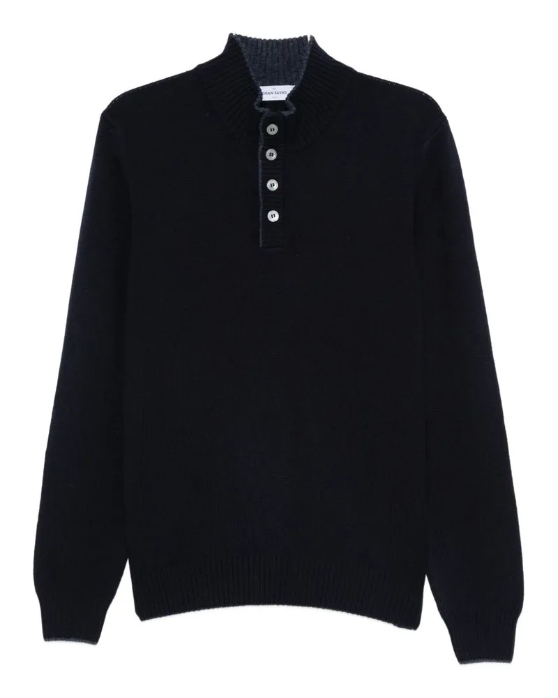 Gran Sasso Pullover schwarz Black