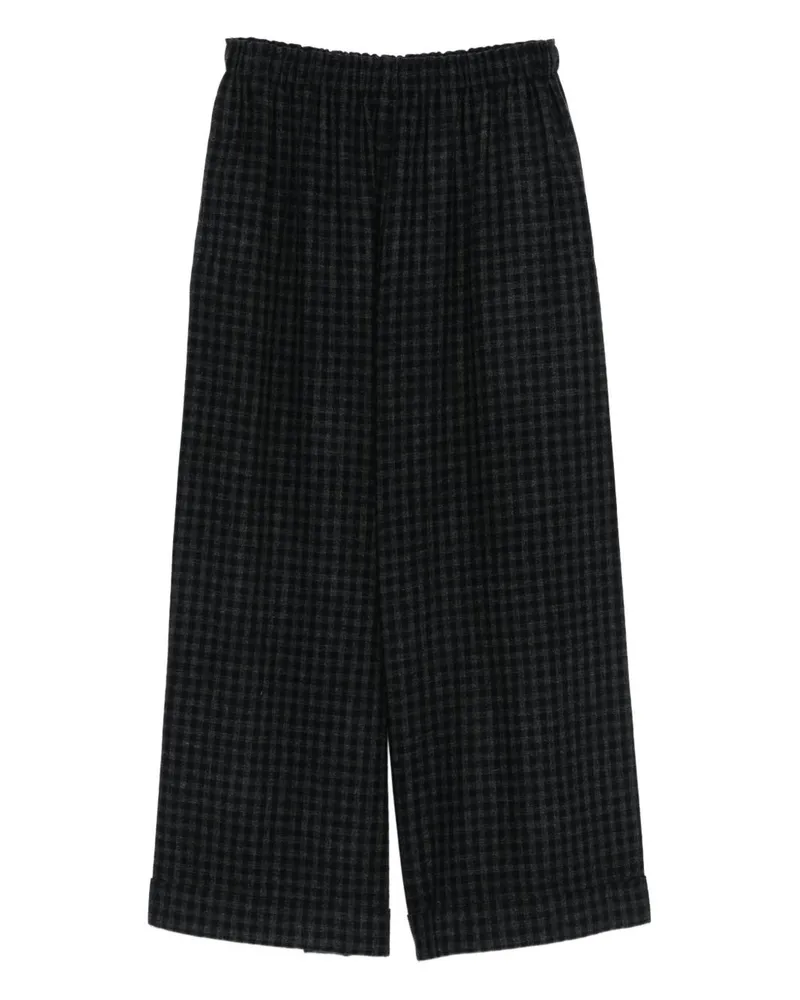 Daniela Gregis Wool Pyjama Hosen Grey
