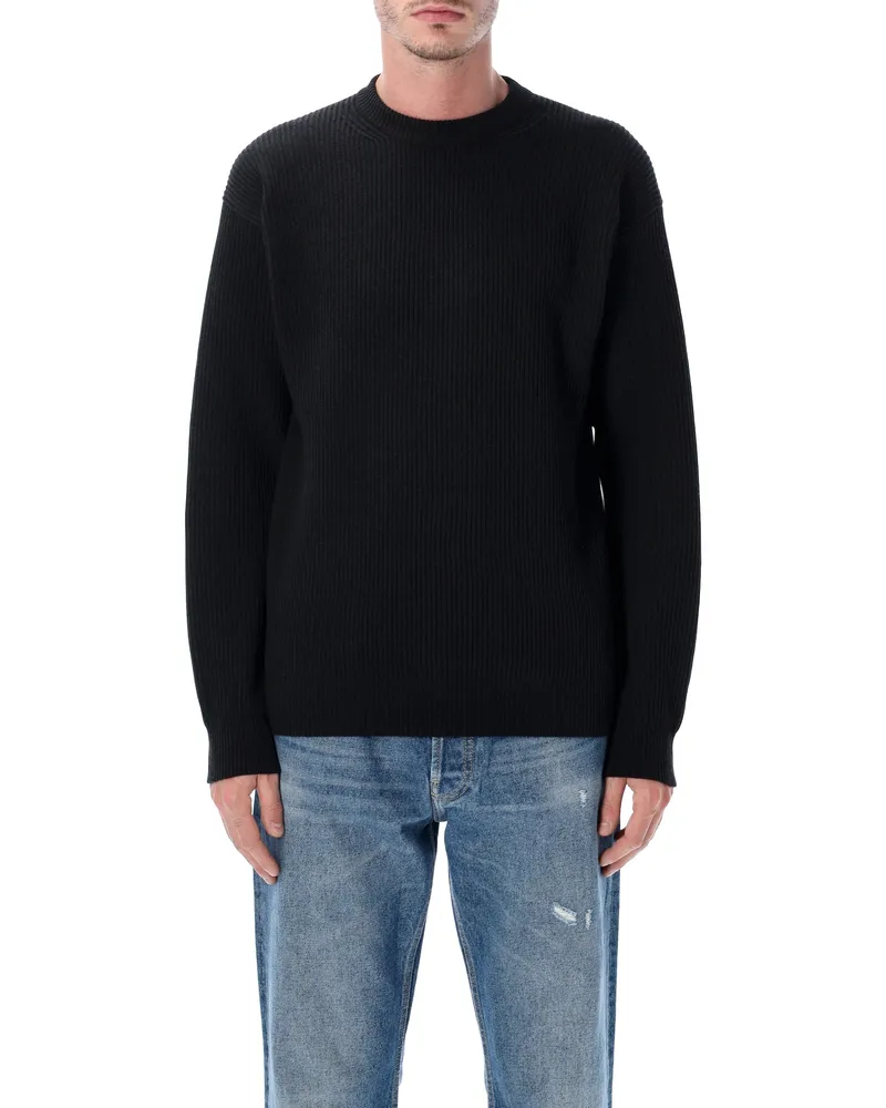 AURALEE Pullover Schwarz Black