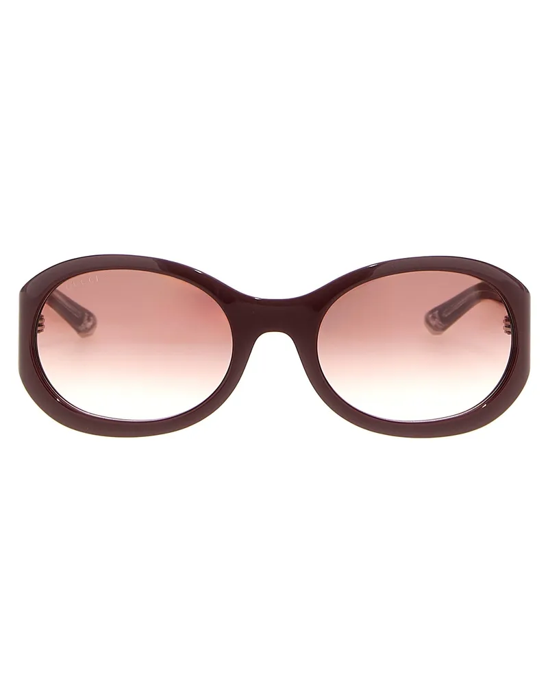 Gucci Gucci Rote Ancora Sonnenbrille Red