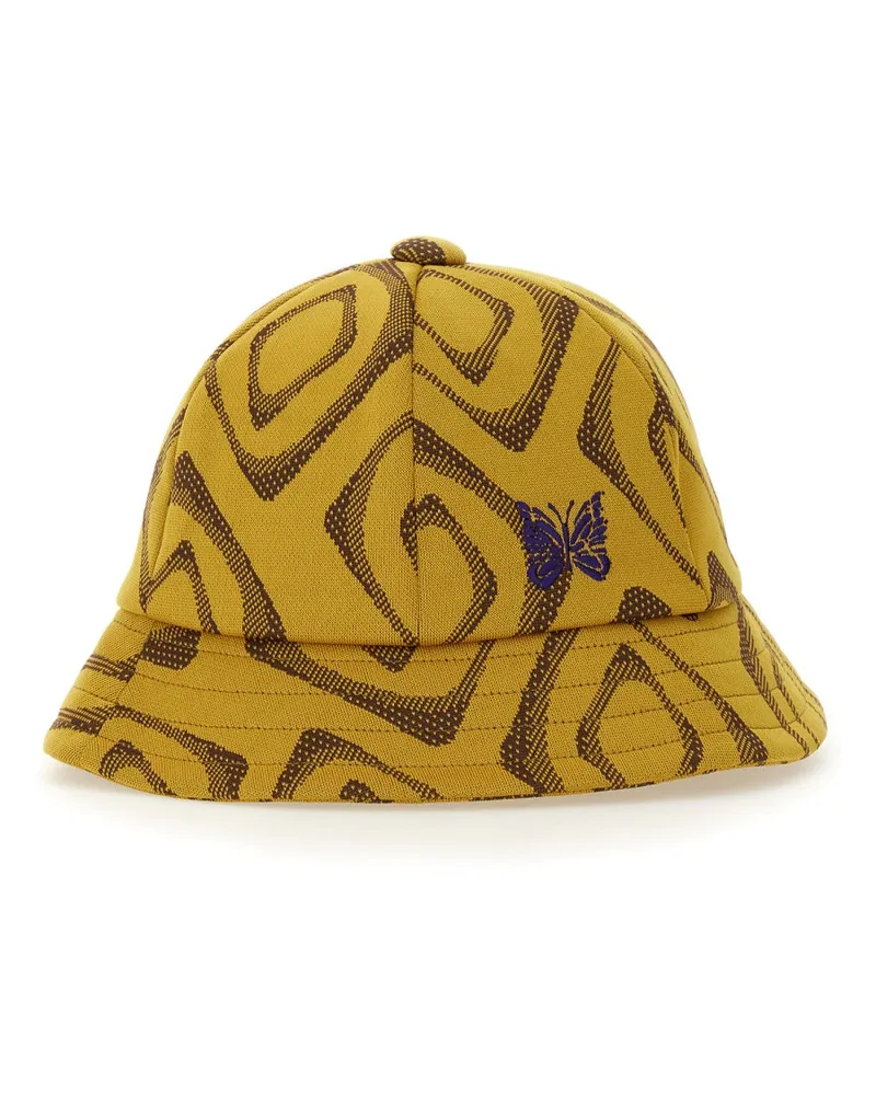 NEEDLES Nadelnhut mit Druck Yellow