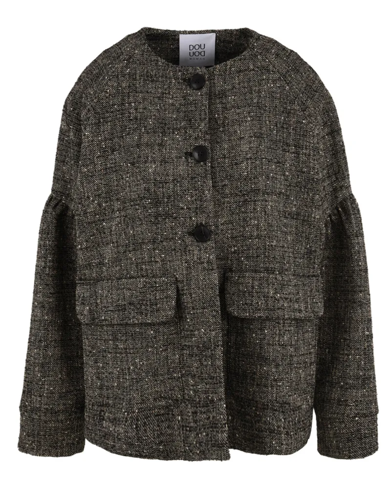 DOUUOD Jacken schwarz Black