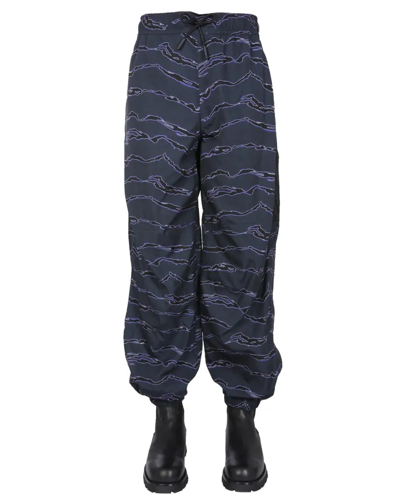 Marcelo Burlon | County of Milan Marcelo Burlon County of Mailand Jogginghose mit Camou Print Blue