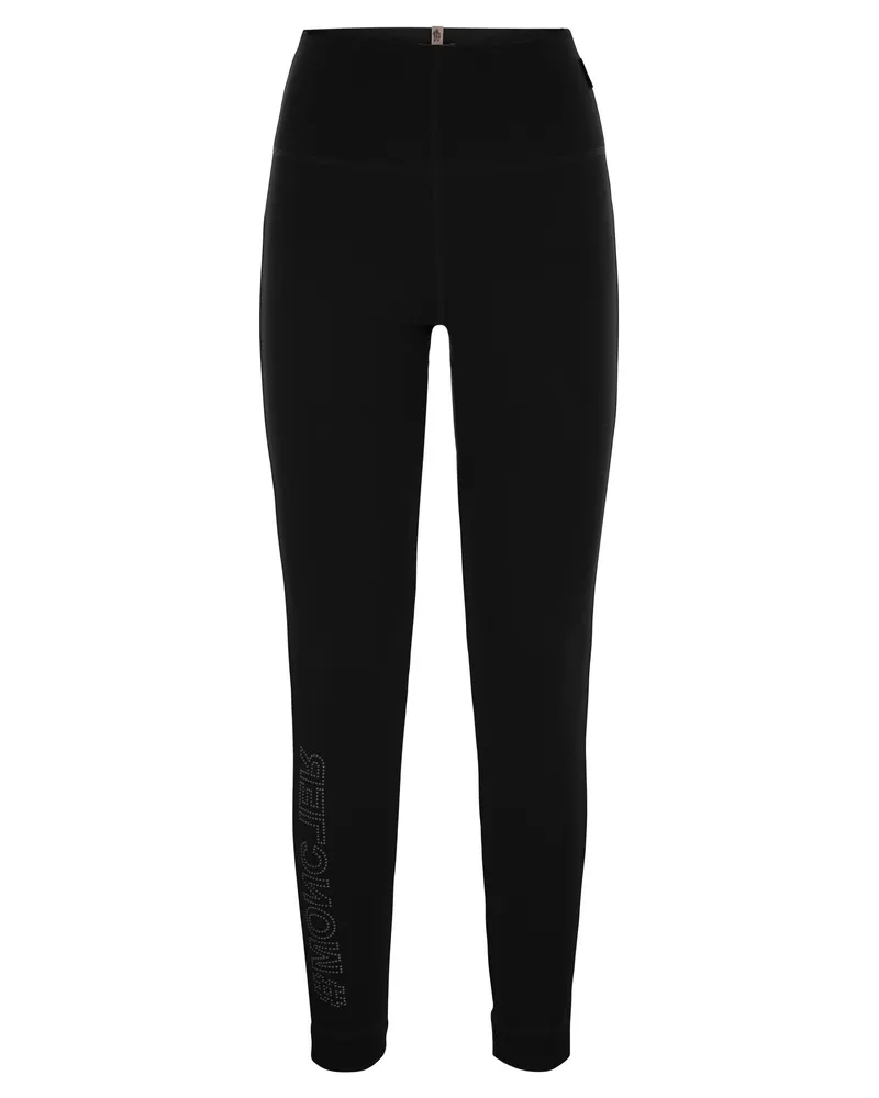 Moncler Jersey Leggings Black